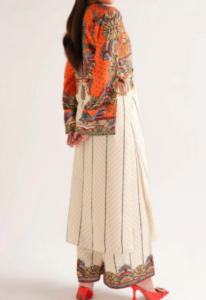 Aztec Flora - Premium Stitched 2 Piece Printed Suit - Image 2